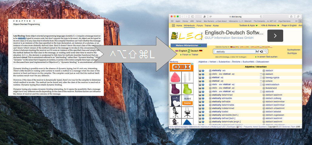 Funktionsweise der App.